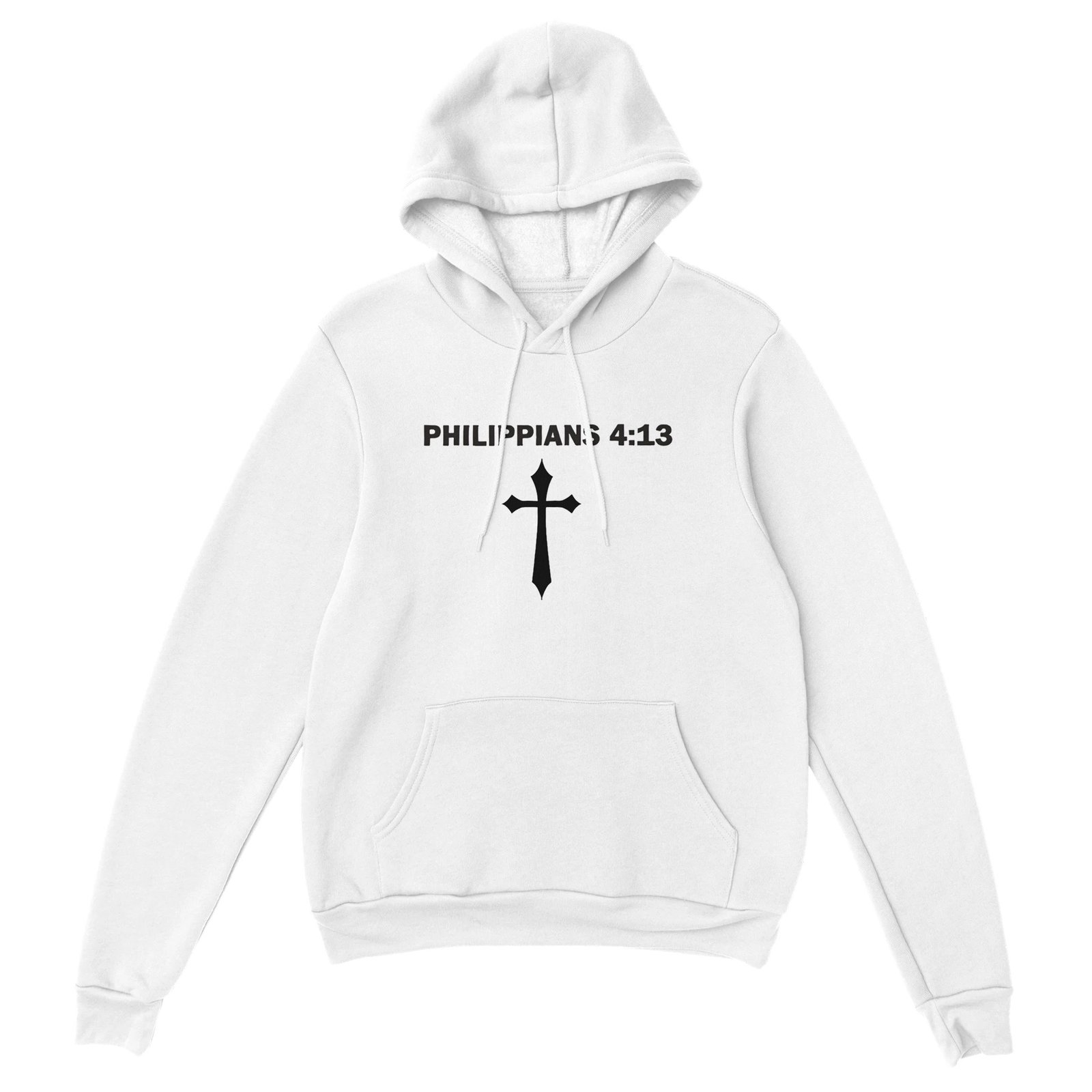 “strength mode: activated” philippians 4:13 christian pullover hoodie 51883b98-a325-4c08-a1ef-1ee86d9c8dce